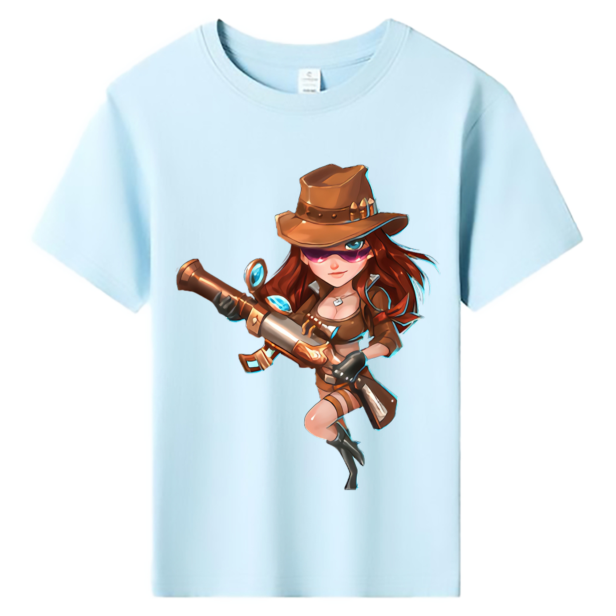 （画像用） リーグ・オブ・レジェンド League of Legends LOL 綿100％キッズTシャツ（フロントプリント）